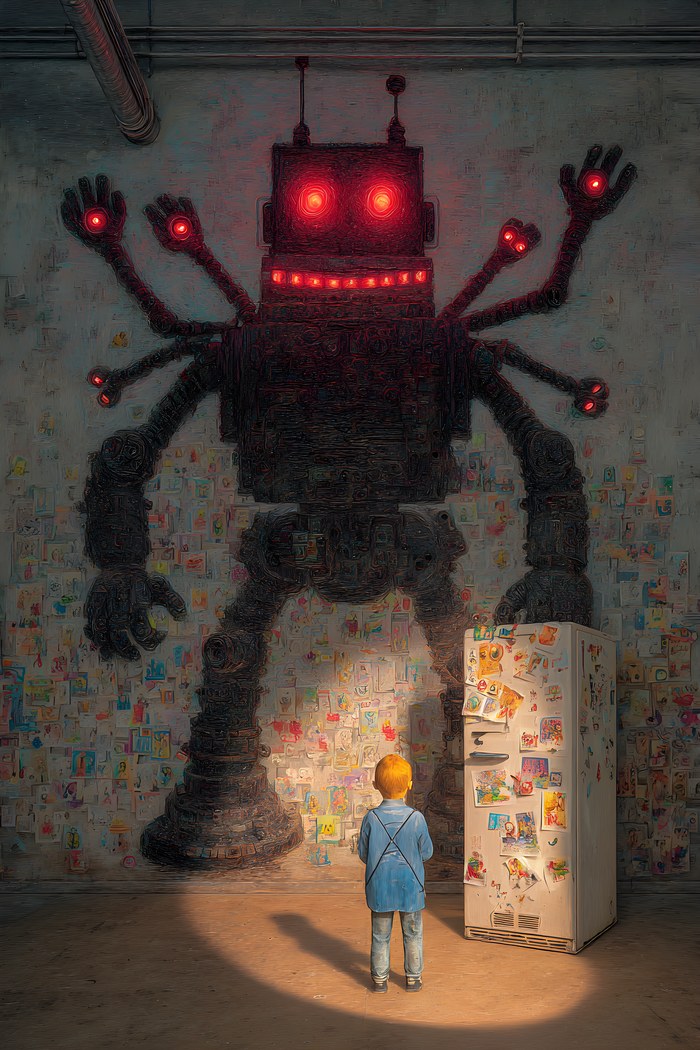 The Secret Life of Evil Robots — cover