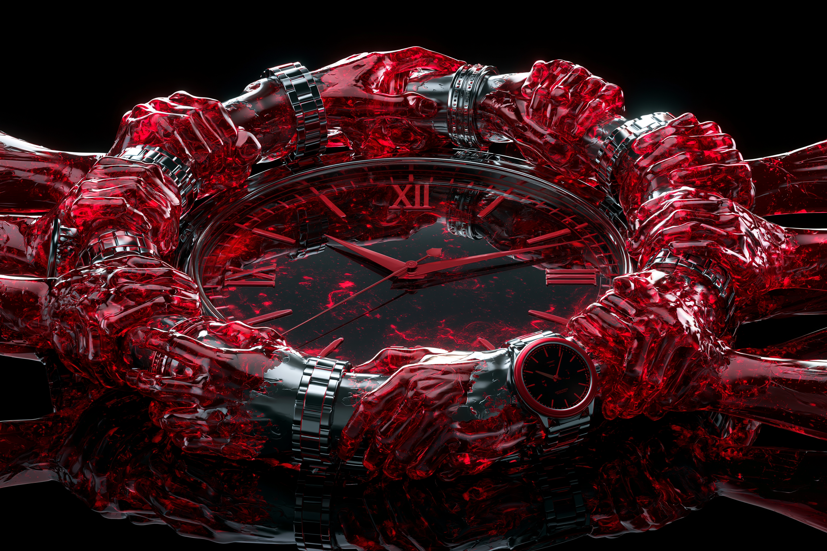 A closed ring, every hand clasping the next one&rsquo;s wrist. The buyer, the seller, the regulator, and the risk-warner turn out to be the same few hands.